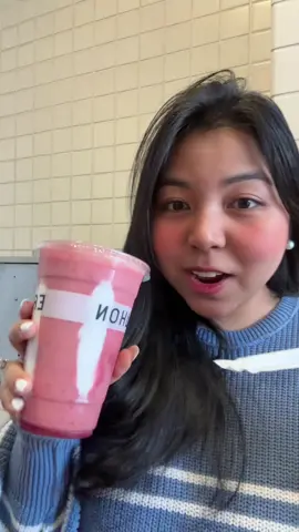A post by @nicole.caluag on TikTok caption: Hailey Bieber drink! Yummy! Ahhhh