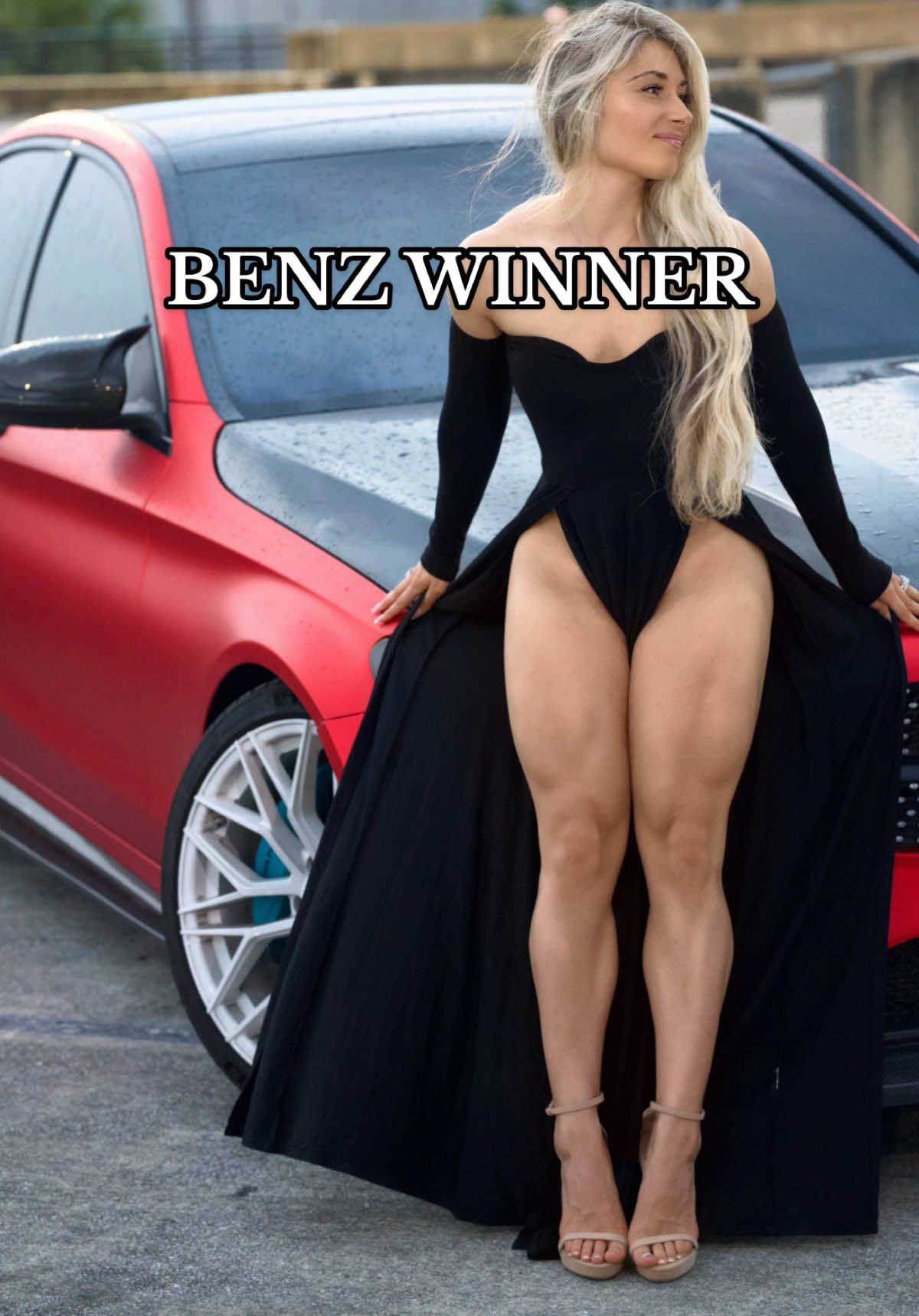 A post by @misscarriejune on TikTok caption: Benz winner reveal on June 22/23 