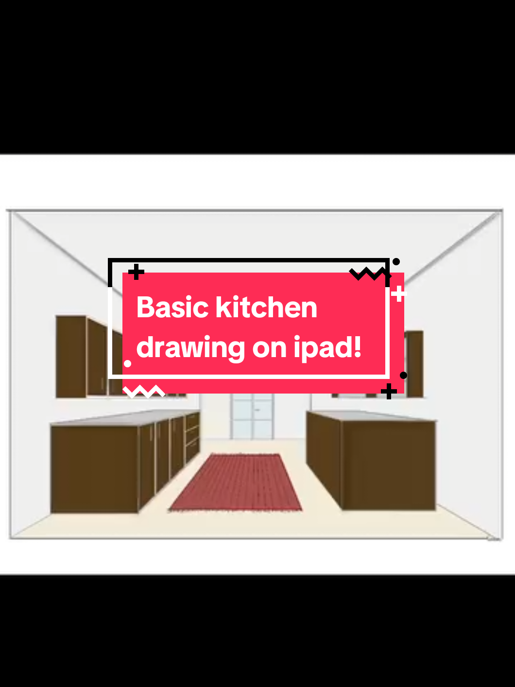 A post by @procreate.brushset on TikTok caption: Basic kitchen drawing on ipad!  *archmyart_studio*  #illustration #howtodraw #digitalart #drawing #procreate #tutorials #painting 