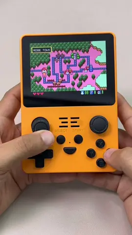 A post by @anbernic_official_usa on TikTok caption: #handheldgaming #tiktokgaming #retrogaming #retro #gaming #tiktokmademebuylt #summersale 