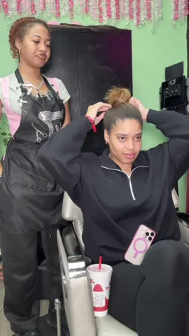 A post by @destineeshair on TikTok caption: she was pissed 😭 #detroitstylist #detroitbraider #detroithair #hair #hairstyles #hairtransformation #hairgoals #bundles #hairstyling #braidstyles #braiders #braidedhairstyles #westland #braidsmichigan #wig#wiginstall #michiganbraider #michigan #explorepage #explore #detroit #detroitbraider #dearborn #wigoligist #blackbraider #locstyles 