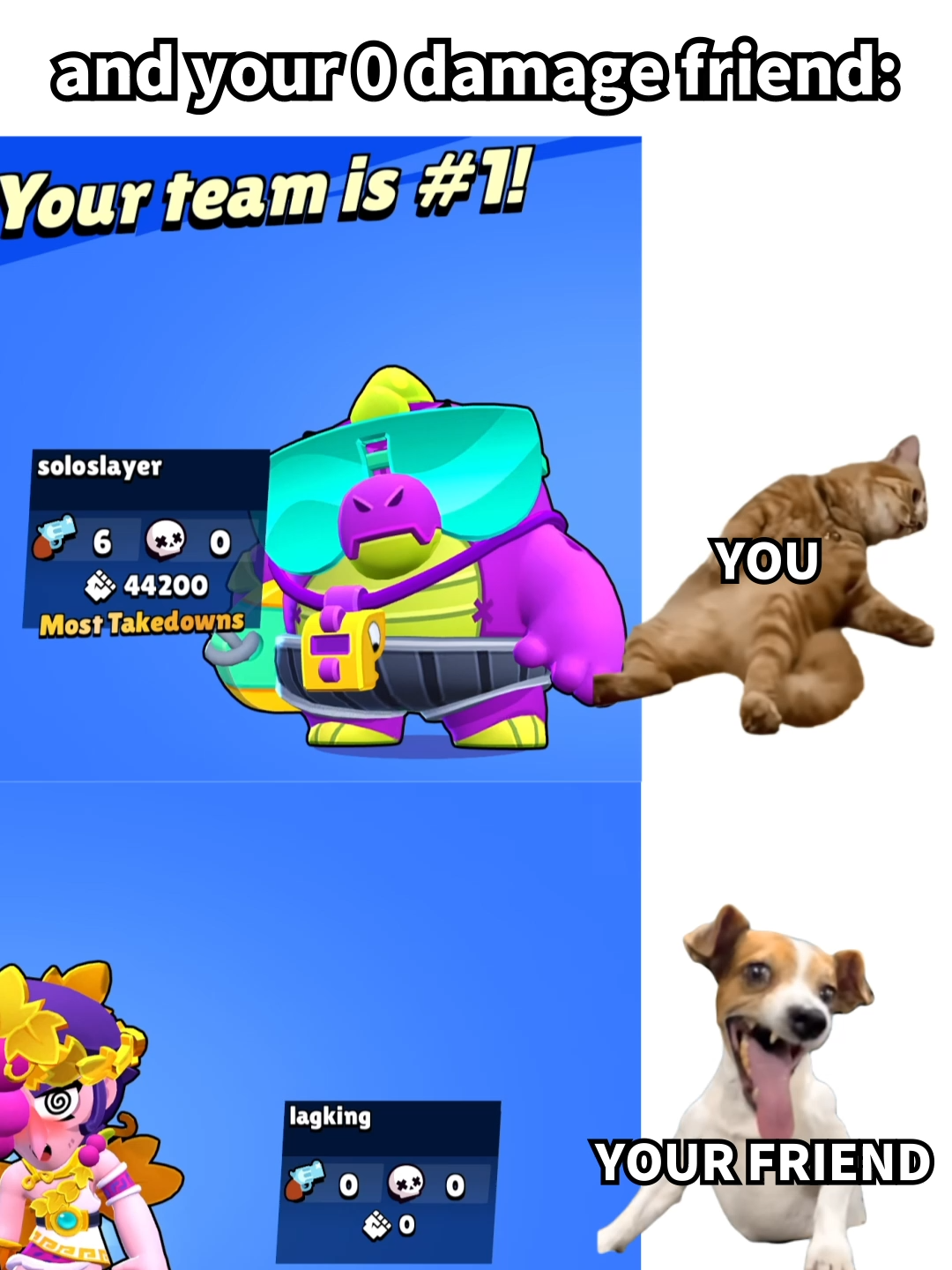 A post by @brawlstars on TikTok caption: The game name is