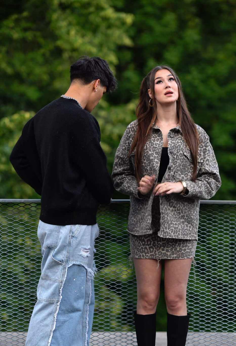 A post by @hakimmslo on TikTok caption: I’m not her boyfriend #fyp #fy #viralvideos #trend #fürdich @cecillluv 