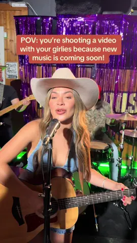 A post by @dreavasquezmusic on TikTok caption: We are stoked about the next single !!! 🤠 #countrymusic #country #NewMusic 