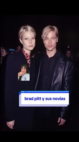 A post by @lizziemcwhore on TikTok caption: brad pitt… y todas sus novias