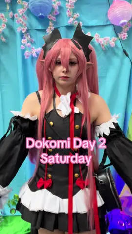 A post by @kawaii_ninchen on TikTok caption: I don’t have much content from saturday🙈 @Jägermeister @schoko_the_artist @chu~ @°♡• Lunii •♡° @Zaryinx #dokomi2025 #dokomi #animango 