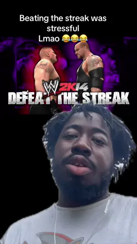 A post by @chrisleviyw on TikTok caption: This streak was hard lmao undertaker was fighting for his streak 😂😂😂😂 #undertaker #lmao #wwe #wwe2k14 #wwe2k24 #wweraw #cmpunk #johncena #brocklesnar #lmao #goviral #famous 