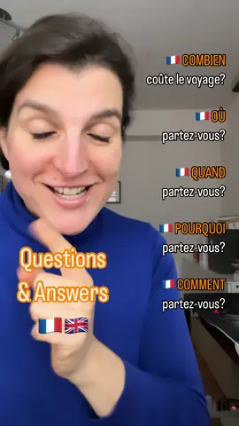 A post by @learnfrenchwithmaud on TikTok caption: Do you know these questions in 🇫🇷🇬🇧?  C’est parti on y va 🙌😃👍 Which one is your favorite?  Comment below ⬇️  Do you want to learn even more French ?  ➡️Every Sunday an entire workshop with a long exclusive videos + subtitles + text & audio + Exercices &bonus 🥰  ➡️ Every Wednesday a podcast🎙️ Sign up here ⬇️ (direct link in Bio) https://learnfrenchwithmaud.substack.com 🇫🇷☺️😍🙌 Ecris, répète et à bientôt (Write Repeat and see you soon ) [learn French, French vocabulary , French language, basic French words, vocabulary, English words, easy learning languages]