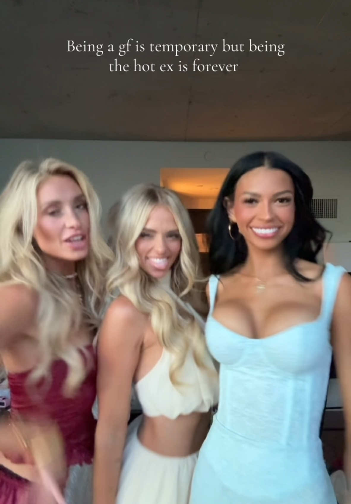A post by @laylaleannetaylor on TikTok caption: Bad day to be our exs @Kate Racker @miranda__hope 