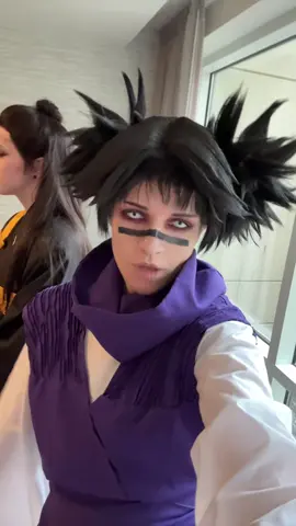 A post by @jijnnicosplay on TikTok caption: Happy Father's Day (reposting because ⏰ didn't like it last time) rip Kenjaku you would've loved father's day  • @a bird is kenjaku I am choso! • #chosokamo #chosocosplay #chosojjkcosplay #kenjakujujutsukaisen #kenjakucosplay #kamochoso #kenjakujjk 