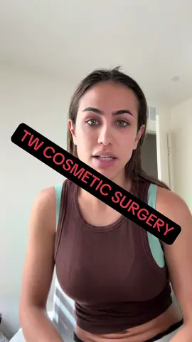 A post by @lifewithadrienne on TikTok caption: Coming clean with you guys . #plasticsurgery #workoutroutine #glutesworkout 