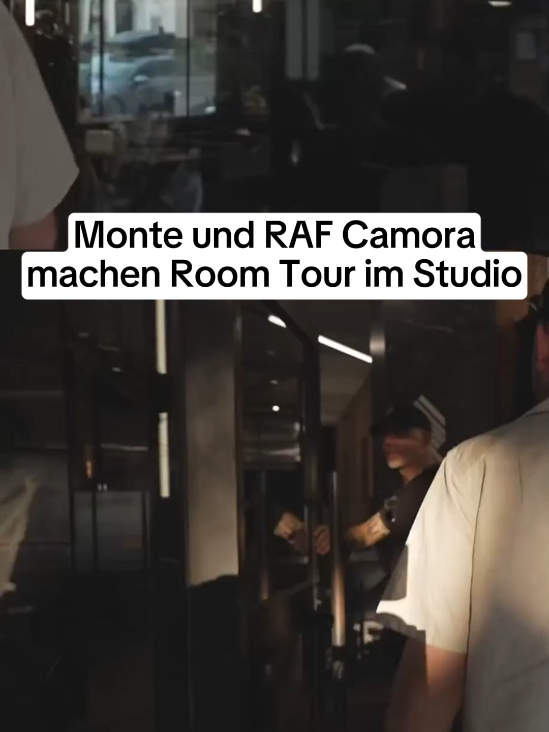 A post by @montanablackclips on TikTok caption: Monte und RAF Camora machen Room Tour im Studio #monte #montanablack #montanablack88 #stream #highlight #special #leak #statement #realtalk #musik #rap #rafcamora #wien #gangsta #freundin #twitch #live #tour #city #stadt #studio #tour #RoomTour #barbar #tattoo