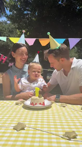 A post by @emilymariko on TikTok caption: Baby Teddy is ONE!!!