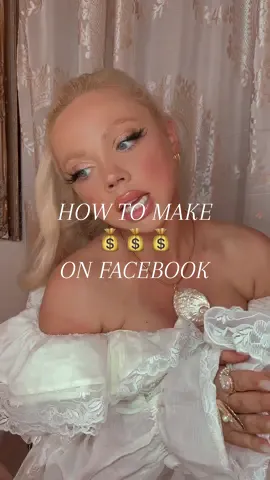 A post by @kayladawncook on TikTok caption: How to make money on fb #money #growth #tips #howto #growontiktok #advice #sidehustle 