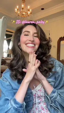 A post by @laurenpaley on TikTok caption: Say hi over on Instagram! Love you guys 🥰 IG: lauren_paley