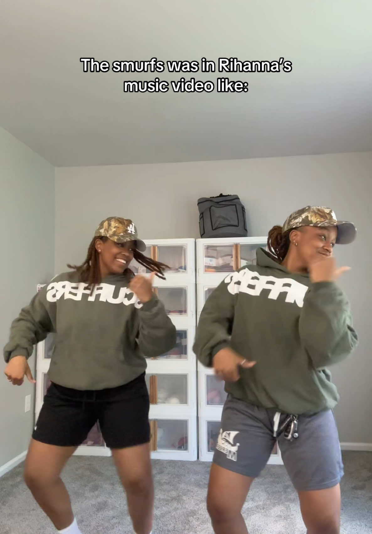 A post by @splashtwinz on TikTok caption: They lowkey killed it tho 😭🤭 #foryou #twins 