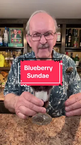 A post by @thewhyteelephant on TikTok caption: I’m loving this blueberry compote recipe #happyfathersday #blueberry #sundae #sunday #icecream
