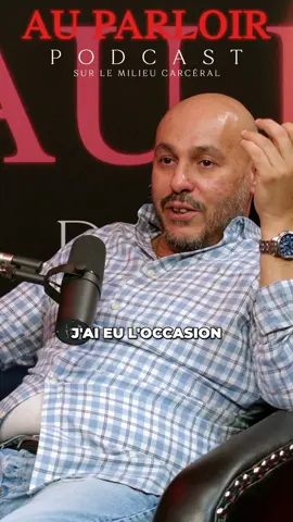 A post by @cedricbergeronparloir on TikTok caption: Épisode 94 avec Ziad, maintenant PARTOUT! Écoute ça 🔥 #auparloirpodcast #podcast #cedricbergeronhumour #truecrime #france #Québec #auparloir #prison 