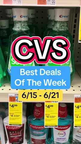 A post by @couponwithmichael on TikTok caption: CVS Deals for 6/15-6/21 #couponcommunity #couponing #coupon #couponfamily #save #savemoney #deals #learntocoupon #cvs #cvscouponing #cvsdeals #cvsdealsfortheweek #cvsdealsthisweek #cvscouponing #cvscouponer #cvscouponingthisweek #cvsbeauty