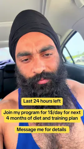 A post by @jasjeetkhairafitness on TikTok caption: Last 24 hours left. Message me for details #jasjeetkhaira #weightloss #promo #healthcoach 