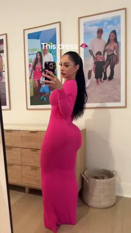 A post by @alondradessyyy on TikTok caption: Love this pink dress so much 😍 