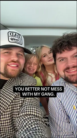 A post by @thisdadtiktoks on TikTok caption: HAPPY FATHERS DAY TO US! 💙 #thisdadtiktoks #fathersday #gaydad #lgbtq #fyp #youbetternotmesswithmygang 