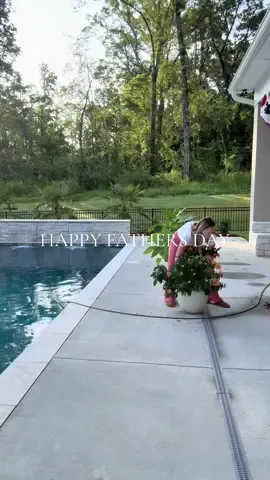 A post by @courtneymoseley_ on TikTok caption: Usually we would’ve been at church, but like I said Cori is currently on the struggle bus so we weren’t able to go… #fathersday #patio #backporch #momlife #wife #husband 