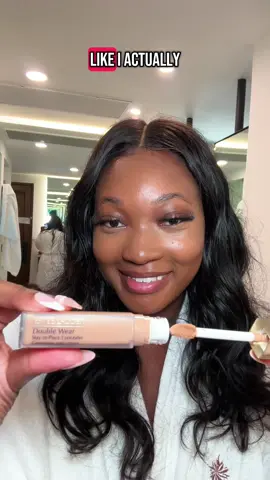 A post by @standbywithadrie on TikTok caption: gifted by Estee Lauder  Jet lag doesn’t stand a chance when I’ve got Estée Lauder Double Wear Concealer in my bag. Highlighting, concealing, and contouring my way through every red-eye and early wake-up call because looking tired is not on my itinerary.  No creasing, no fading just flawless, all-day coverage. ✈️✨   @Estée Lauder #myshademystory #DoubleWear #EsteeLauder #gifted_by_EsteeLauder #makeupreview #makeuptutorial #makeupinfluencer #vacationmakeup #beautyinfluencer #beautycreator 