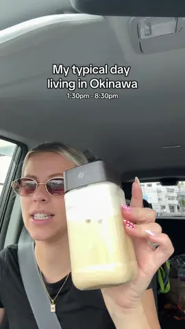 A post by @momentswithmoriah on TikTok caption: This felt so chaotic 🤣 #DayInMyLife #okinawa #沖縄 #sahm