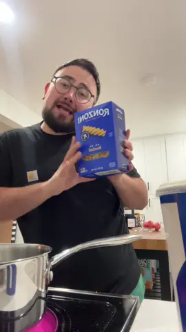 A post by @lukefranchina on TikTok caption: vodka sauce with rotini noodles hates to see me coming