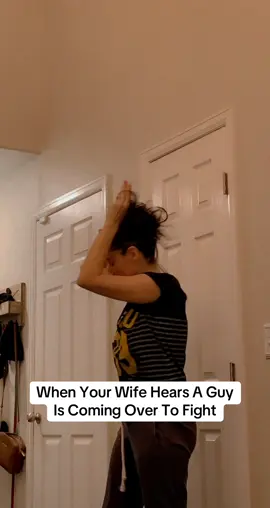 A post by @thugmomog on TikTok caption: She will make time #couples #prank #fyp #trending #couple #relationships #fight #protection #husbandwife #couplestiktok 