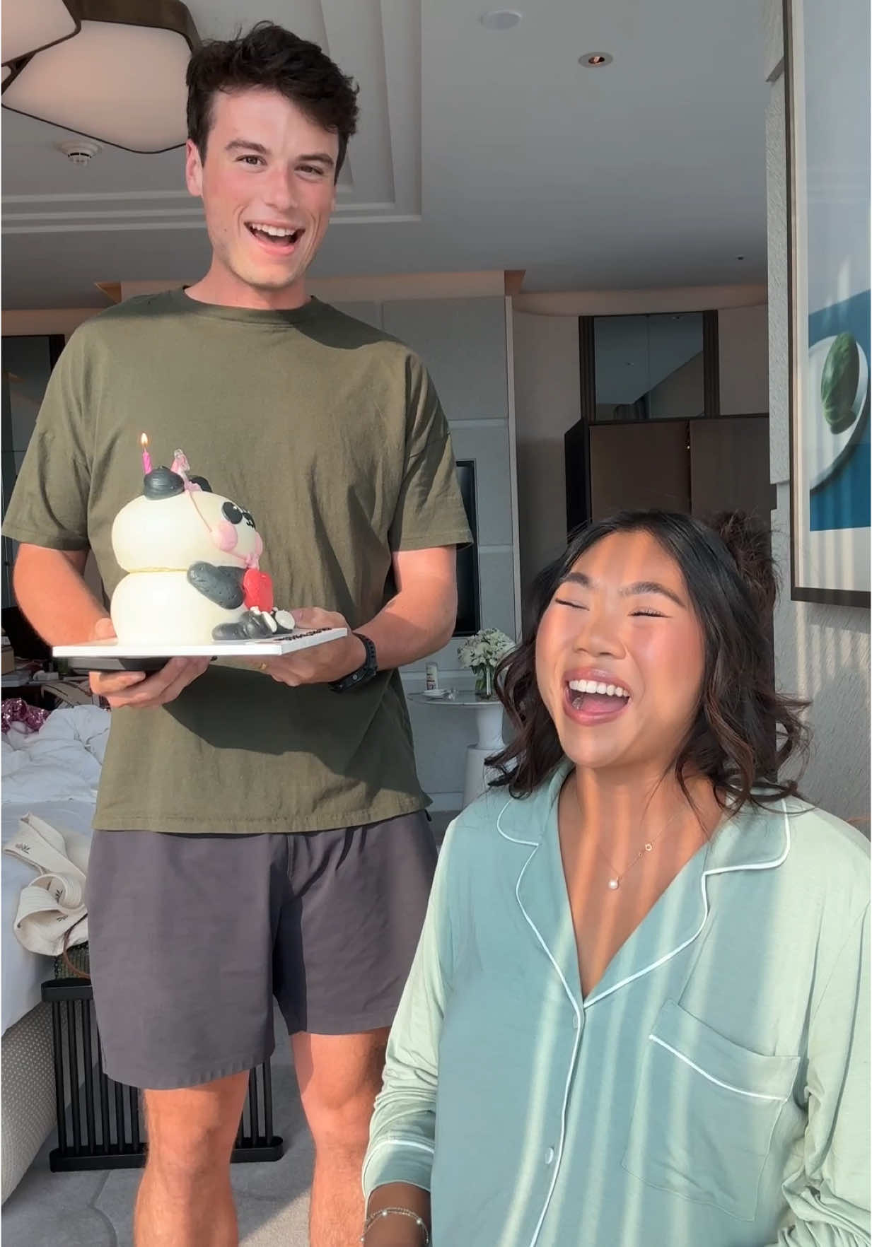 A post by @jacob___v on TikTok caption: This might be the cutest cake ive ever seen 