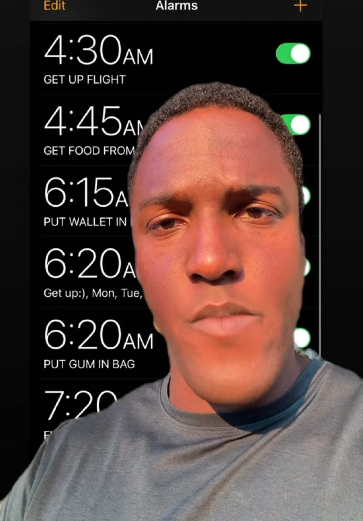 A post by @yourprouddad on TikTok caption: go to bed, GOODNIGHT. roastin THE HECK out of me in the DM’s. 😂😂😂 