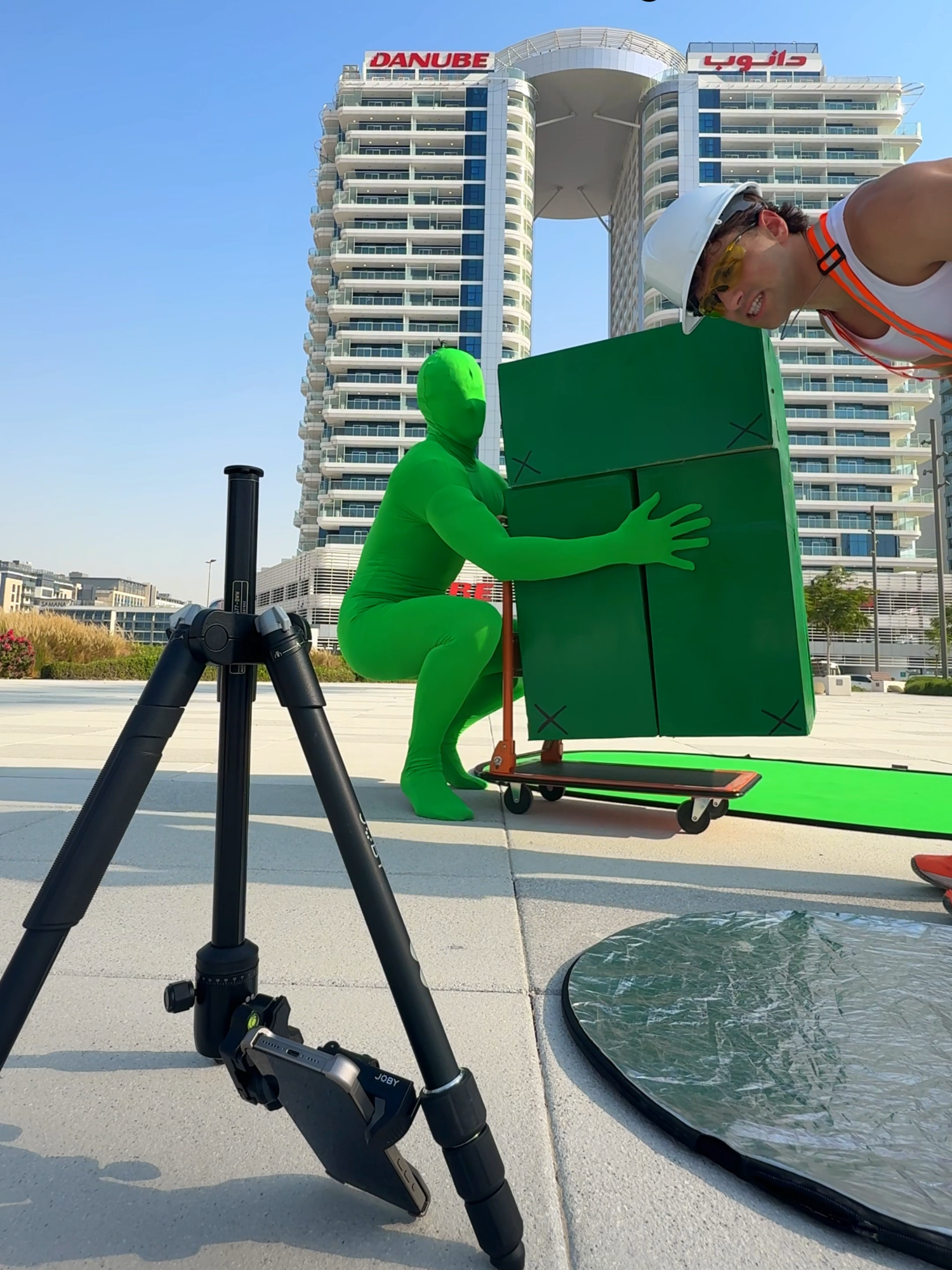 A post by @faffapix on TikTok caption: Pt.1 This BTS was amazing 😂 go check out pt.2 on my profile! 🎬 #teamfaffapix #behindthescenes #vfx #3D