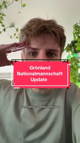 A post by @levihallo on TikTok caption: es gibt Neuigkeiten zur Nationalmannschaft von Grönland