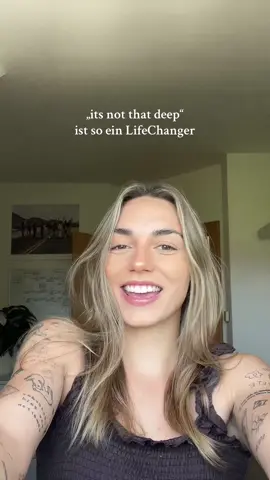 A post by @tinaneumann on TikTok caption: NO JOKE ITS NOT THAT DEEPPPP!!!
