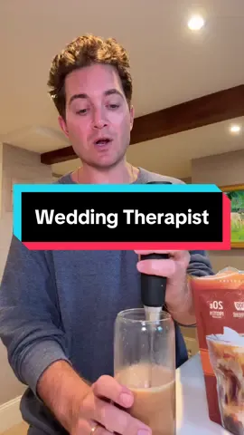 A post by @ericgoldie on TikTok caption: There is a very clear difference between a wedding planner and wedding therapist. #weddingplanning #weddingplans #weddingtiktok #weddingday #weddingceremony 