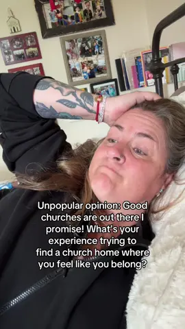 A post by @haueterfamily on TikTok caption: Tell me about your experience with finding a church home and what you do to stay close to Jesus ♥️