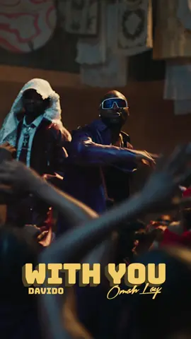 A post by @davido on TikTok caption: Two heavyweights, One vibe. ‘With You’ out now ☀️💜🫶🏾 With love from the #5IVE album  Movie by dammytwitch  #afrobeats #omahlay #davido 