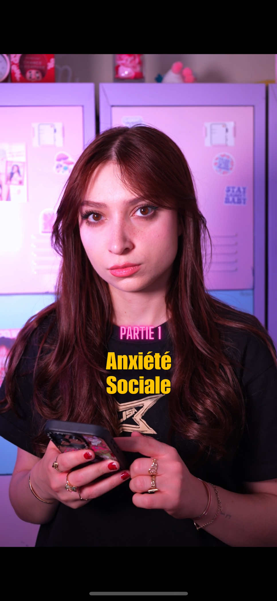 A post by @mlle_fantazia on TikTok caption: #MaestriDelPov : Anxiété sociale 💭 [PART 1]  #acting #povacting #prevention 