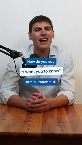 A post by @frenchteachercarlito on TikTok caption: Stop saying “Je veux que tu sais”! 🙅‍♀️ It’s Je veux que tu saches — the subjunctive is key here. Want more natural French through culture? ✨ Link in bio for my 7 free stories! #FrenchTips #LearnFrench #FrenchGrammar #SubjonctifFrançais #FrenchForBeginners #FrancophileWomen #FrenchWithCarlito #SpeakFrenchClearly