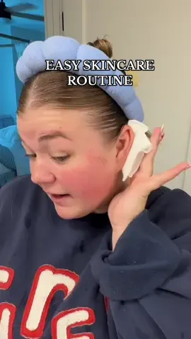 A post by @_samanthajo_ on TikTok caption: it’s a no makeup day, but we will do our skincare so I feel somewhat human lol #skincare #easyskincare #postpartum #newmom #firsttimemom #morningroutine 
