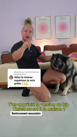 A post by @primus.training on TikTok caption: Réponse à @Magalie_jarde  T’as pas le temps d’aller à la salle et tu souhaites faire du sport à la maison ? Je te présente donc cette version du hip thrust à la maison pour muscler son fessier. Dis moi si d’autres exercices t’intéressent 💪 #fitness #musculation #exercicemaison #exercicefessiers #renforcementmusculaire 