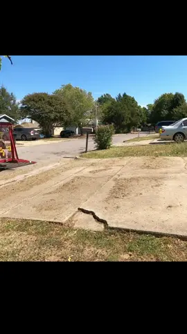 A post by @lawncarejuggernaut on TikTok caption: MASSIVE MOWER on TINY LAWN #lawncarejuggernaut #hustler #lawncareprofessional