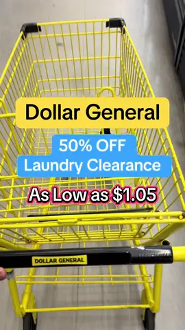 A post by @couponwithmichael on TikTok caption: Dollar General Clearance Event! 50% OFF Laundry Clearance! Valid Until Thursday, June 19th! #dollargeneral #dollargeneralcouponing #dollargeneraldeals #dollargeneralfinds #dollargeneralcouponer #dollargeneralhaul #couponcommunity #couponing #couponing #coupon #couponfamily #save #savemoney #deals #learntocoupon