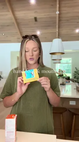 A post by @courtneymoseley_ on TikTok caption: It’s a Monday for sureeee 😅 I hope everyone had a great weekend!! #handfootmouth #sick #tips #momlife #fyp