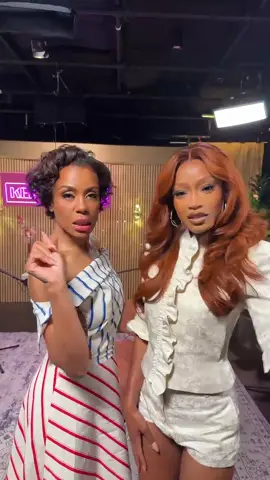 A post by @kekepalmer on TikTok caption: Haven’t turned on your YT notifications for my new episode with Karen Pittman tomorrow? BLOCKED. #ForeverNetflix #BabyThisIsKekePalmer