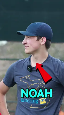 A post by @kingofjuco on TikTok caption: He said he could strike me out with just tennis shoes on… #baseball #troll #fypシ 