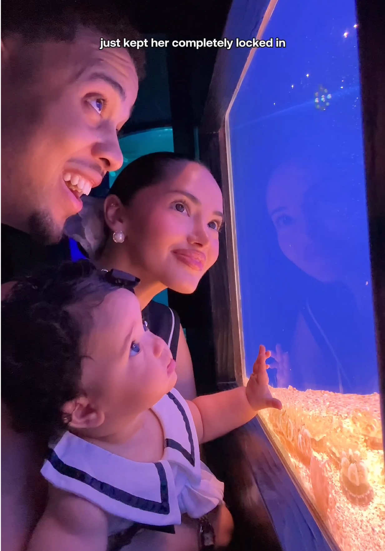 A post by @kbandkarla on TikTok caption: This was a core memory for all 3 of us! 🐠✨ We took our first family trip to Maui and this was the perfect start. Thank you @Viator for helping us find this moment, and of the things to do in Hawaii!  Use KBANDKARLA15 to save 15% on your next Viator adventure* 💙 #DoMoreWithViator #ad #FamilyTravel #Maui #Hawaii #ThingsToDoMaui #MauiThingsToDo #ThingsToDoHawaii *Offer valid through 7/1/2025. Terms and Conditions apply.