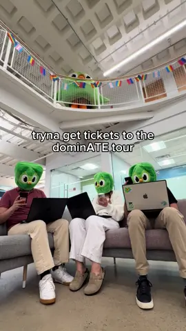 A post by @duolingo on TikTok caption: this is what we hired our interns for @Stray Kids #StrayKids #스트레이키즈 #duolingo 